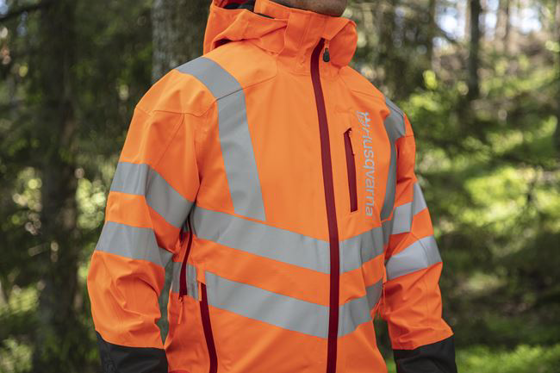 Buy Husqvarna raincoat high-viz technical -l 597662654 Wolfswinkel